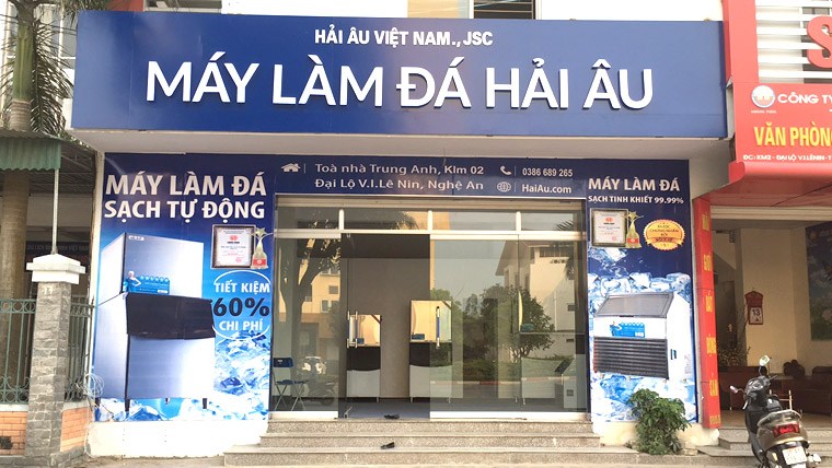khai trương showroom máy làm đá Hải Âu tại Vinh khai trương showroom máy làm đá Hải Âu tại Vinh