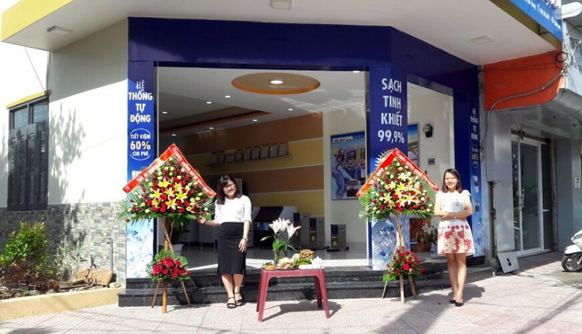 Hình ảnh khai trương showroom Máy Làm Đá Hải Âu tại Nha Trang