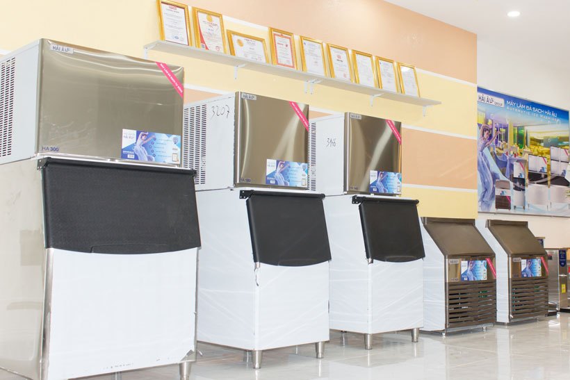 showroom máy đá viên Nha Trang