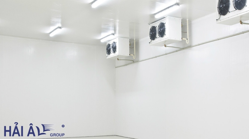 Kho lạnh thuận tiện cho việc dự trữ hàng hoá 