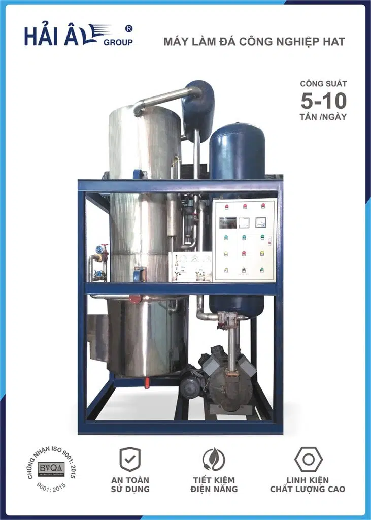 Máy Làm Đá Công Nghiệp Hải Âu (5 tấn-10 tấn/24h)