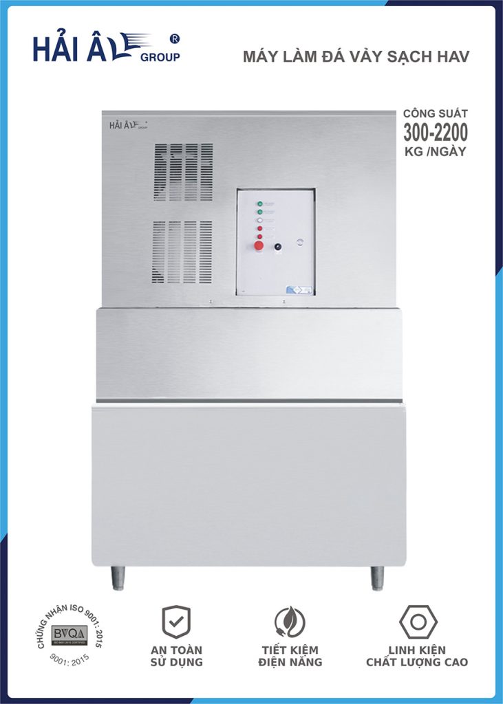 Máy Làm Đá Vảy Hải Âu (300 - 2200kg/24h)
