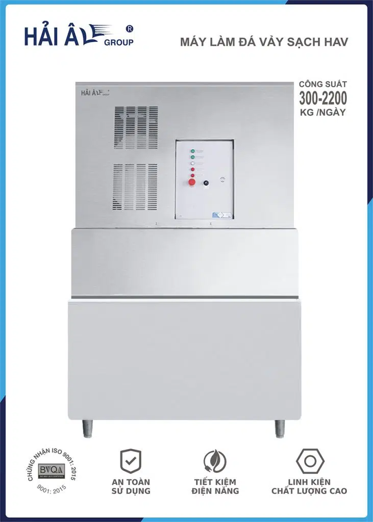 Máy Làm Đá Vảy Hải Âu (300 - 2200kg/24h)