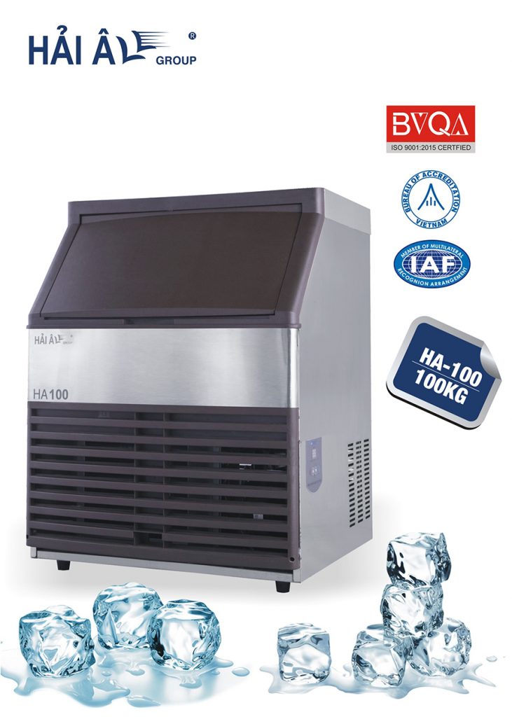 Máy làm đá viên Hải Âu ha100
