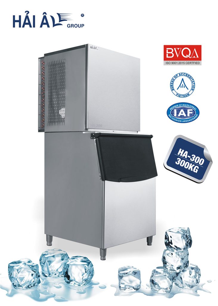 Máy làm đá viên Hải Âu HA300