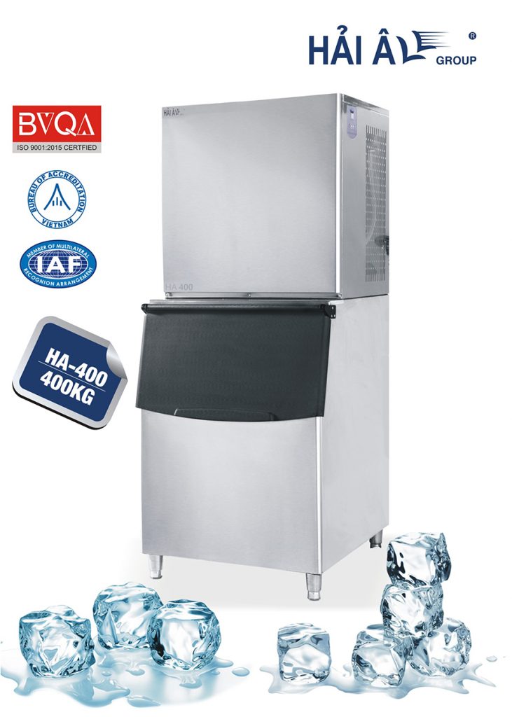 Máy làm đá viên Hải Âu ha400
