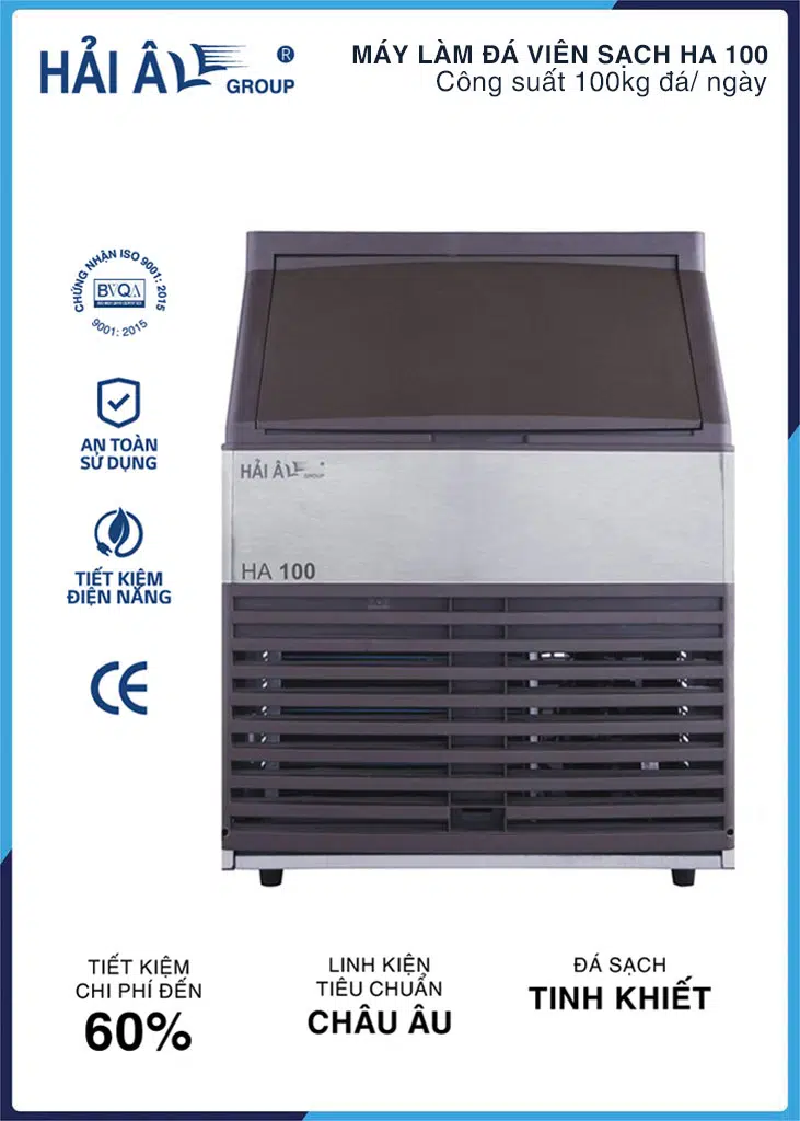 Máy Làm Đá Viên Hải Âu HA 100