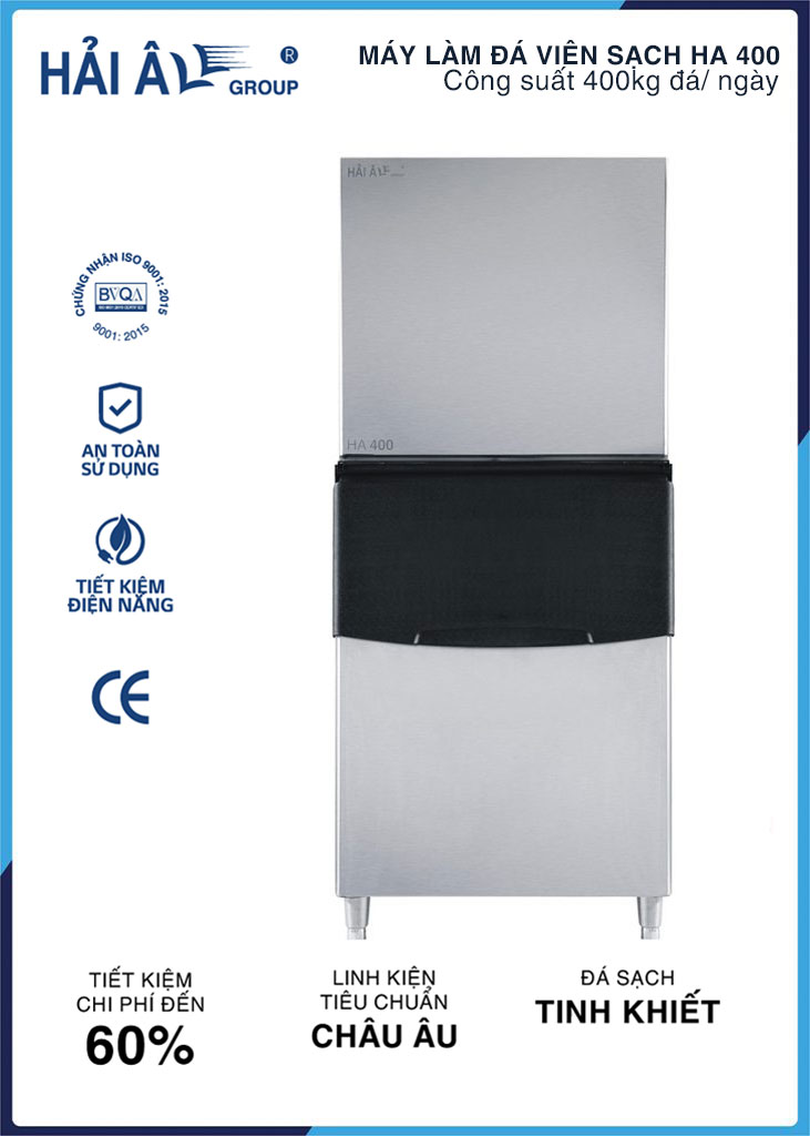 Máy Làm Đá Viên Hải Âu HA 400