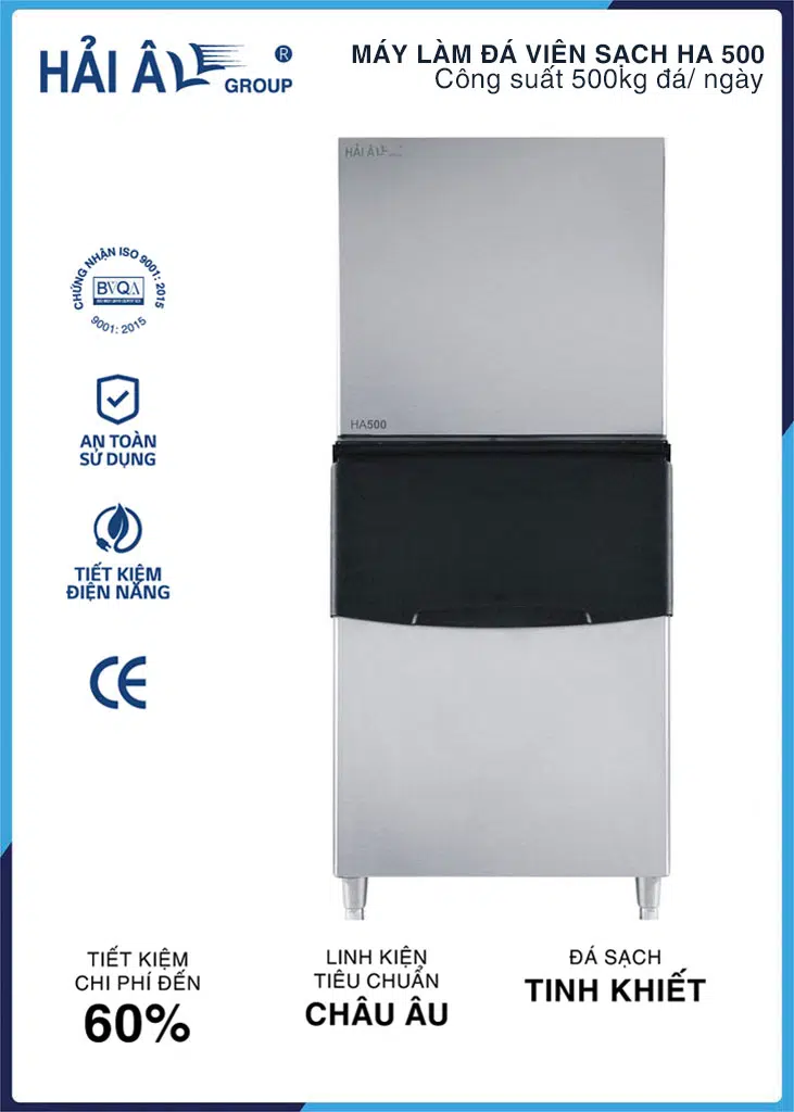Máy Làm Đá Viên Hải Âu HA 500