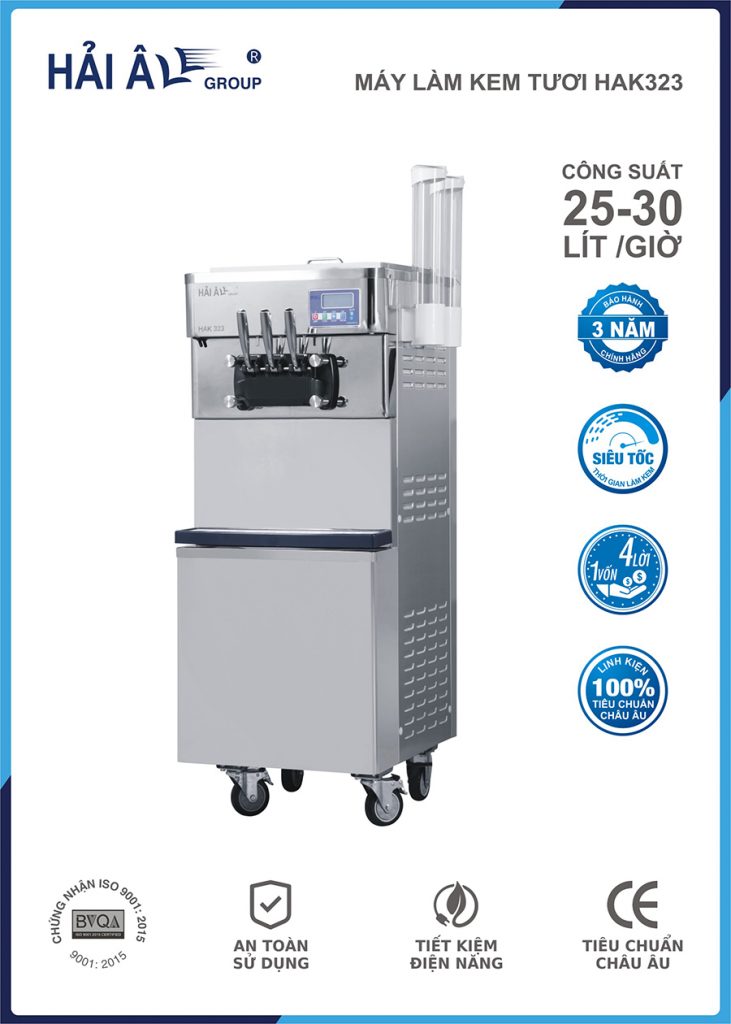 Máy Làm Kem Tươi Hải Âu HAK 323