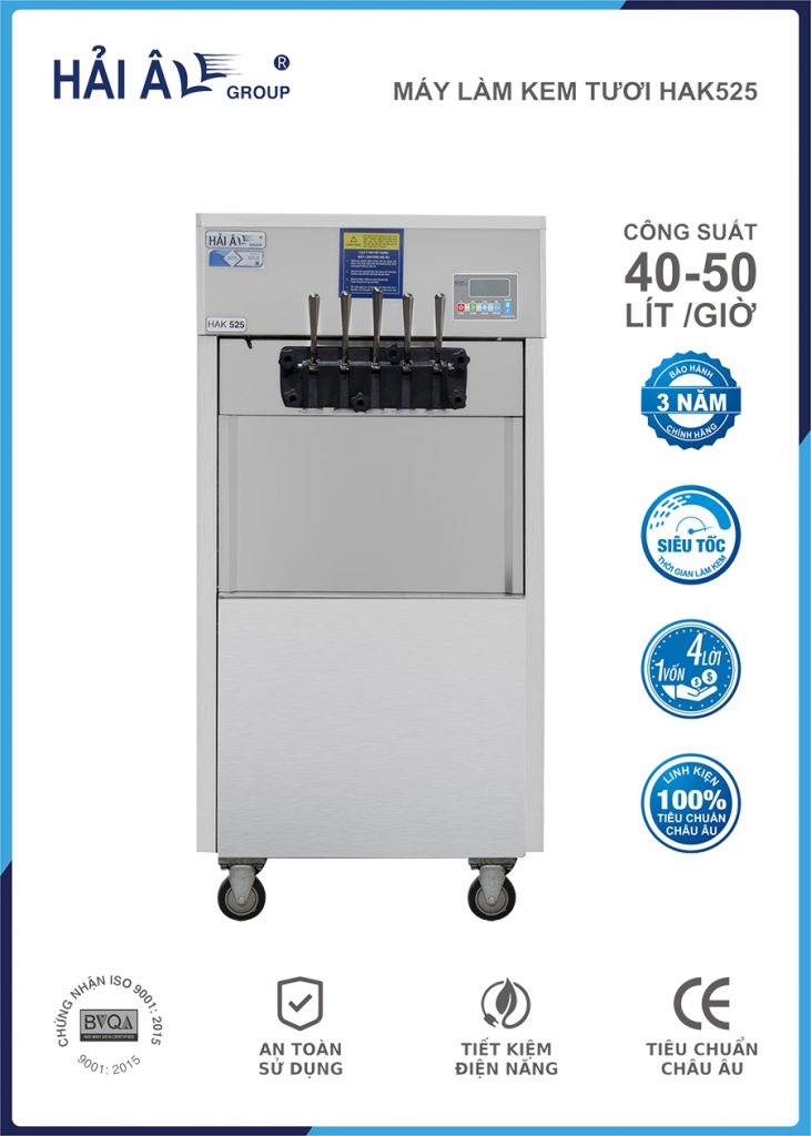 Máy Làm Kem Tươi Hải Âu HAK 525