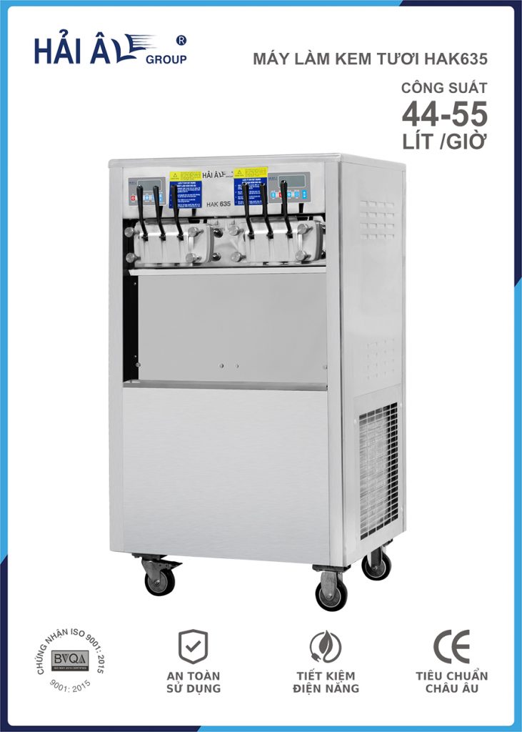 Máy Làm Kem Tươi Hải Âu HAK 635