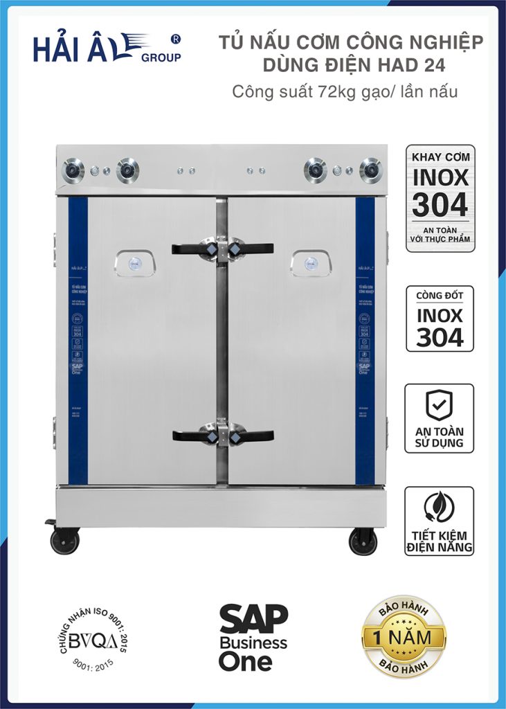 Tủ Nấu Cơm Công Nghiệp Hải Âu HAD 24