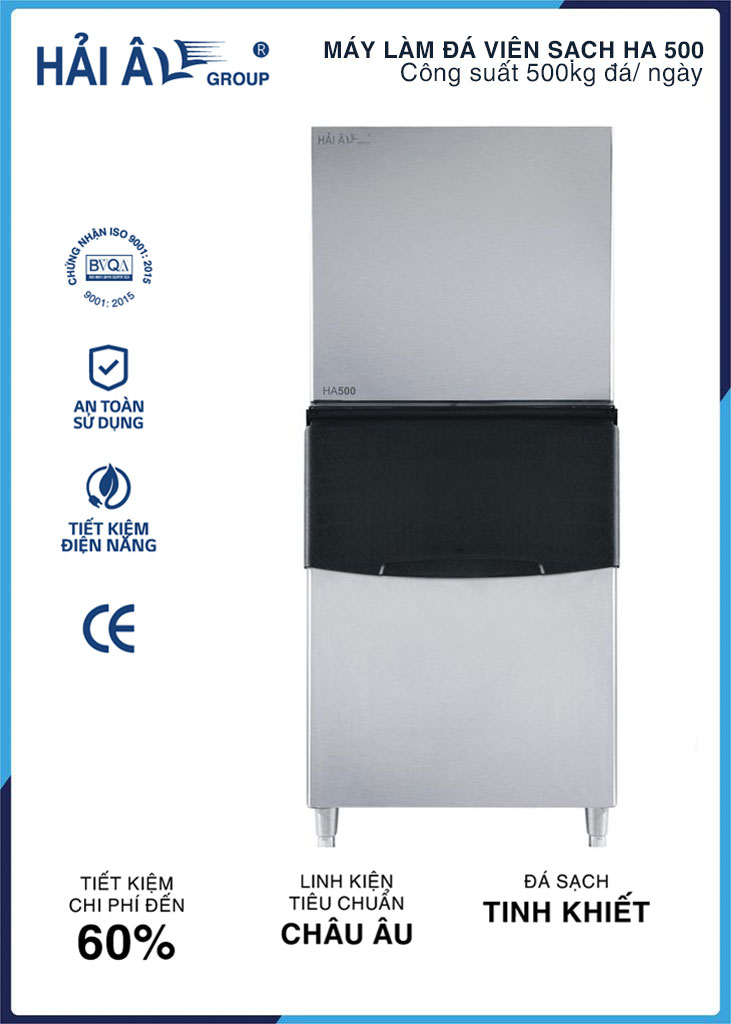 Máy làm đá viên sạch HA 500