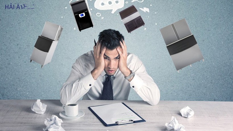 mua máy làm đá trả góp ở hcm