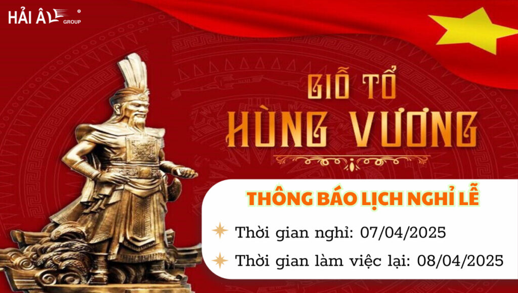 THÔNG BÁO NGHỈ LỄ GIỖ TỔ HÙNG VƯƠNG 2025