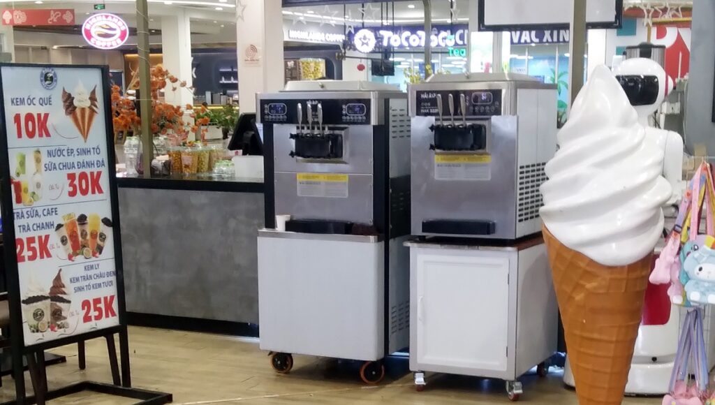 Pre-summer máy làm kem