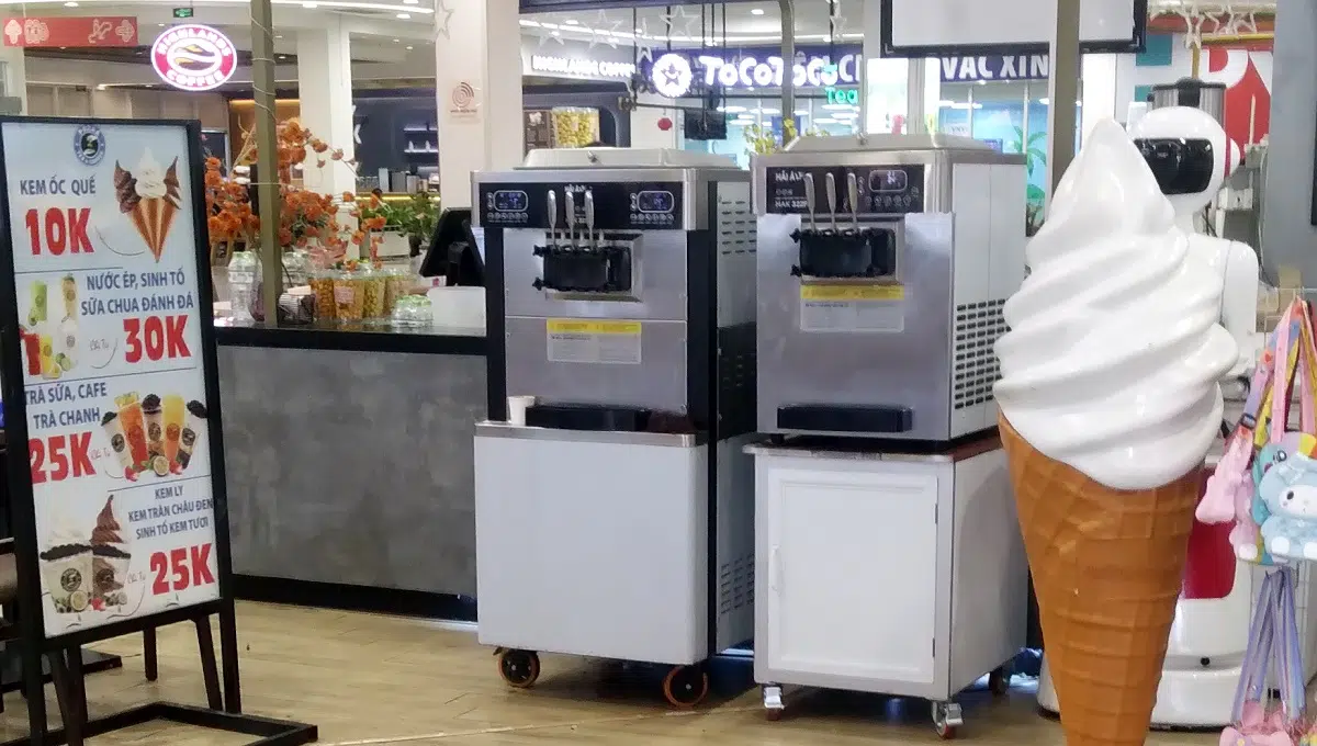 Pre-summer máy làm kem