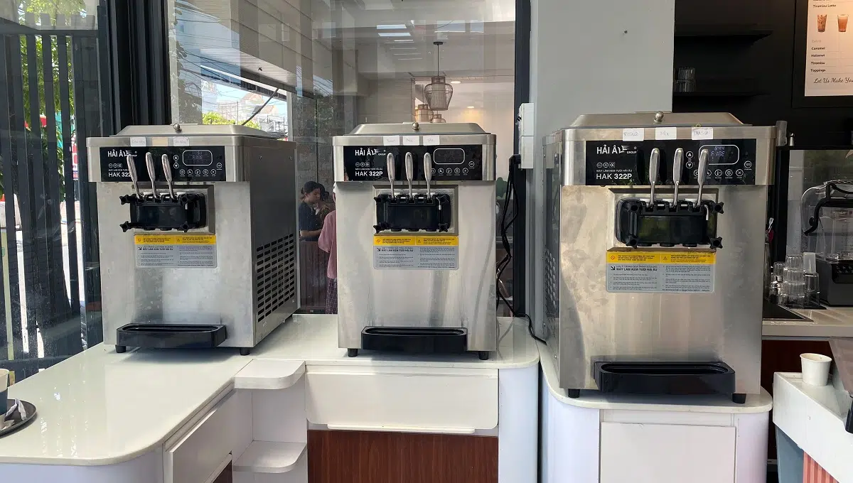 quán hot nhờ thuê máy làm kem tươi