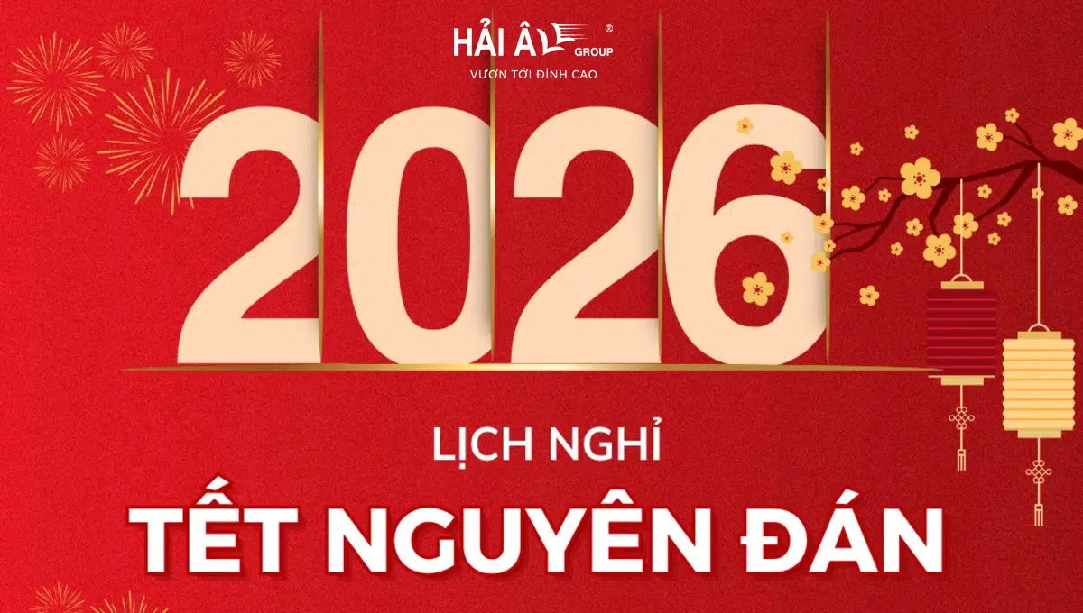Hải Âu Group Thông Báo Lịch Nghỉ Tết Nguyên Đán 2026
