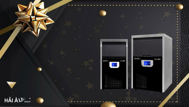 máy làm đá viên mẫu mới 2020